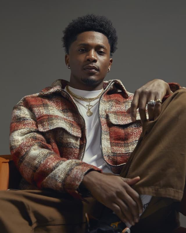 Side view of the Ethereal Trench Coat.